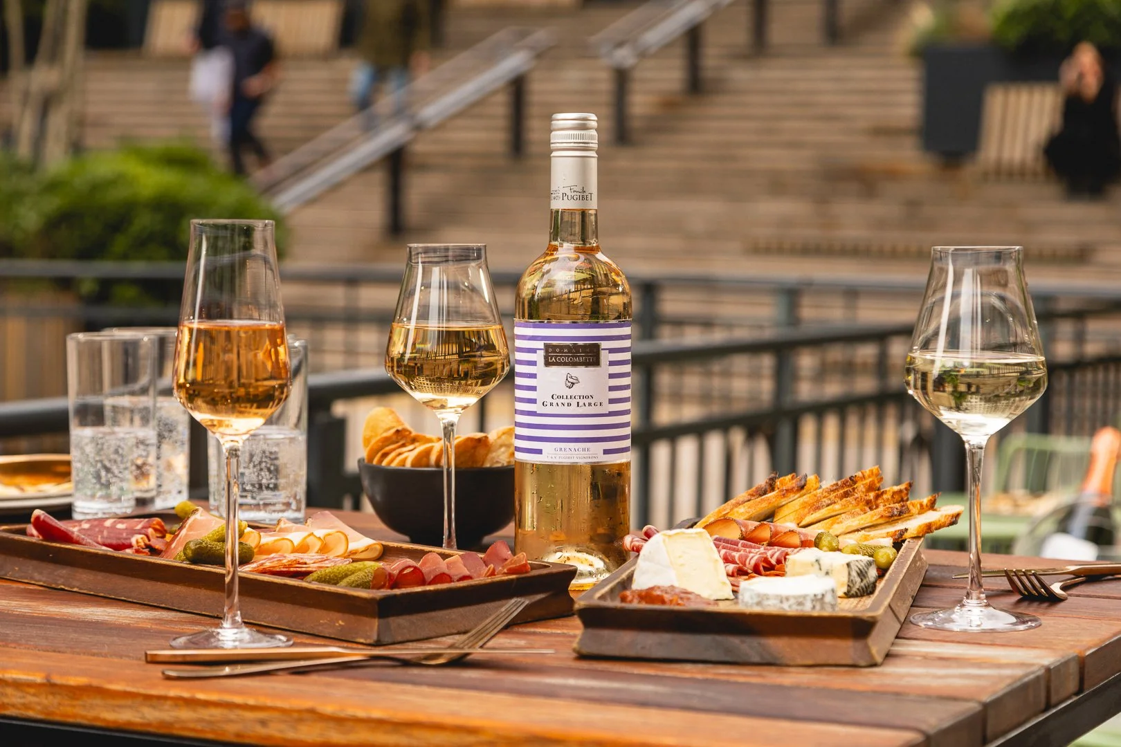 Dinner with the Actors at Humble & Grape Canary Wharf